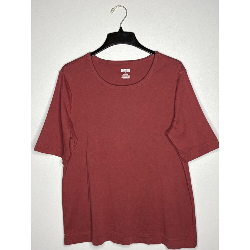 Duluth Trading Women's Terracota Color Shirt Size XL